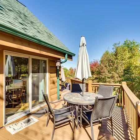 Villa Quiet Blue Ridge Mountain Retreat With Deck!
